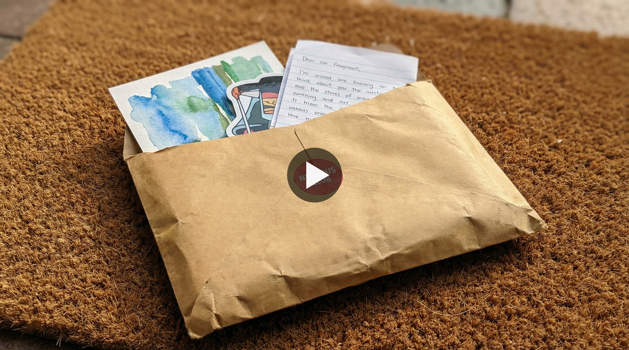 Ben introduces Nervous Club — a monthly art therapy subscription